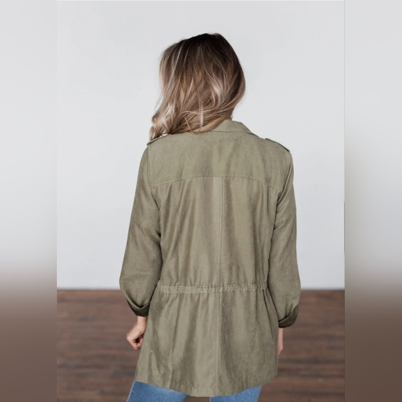 Staccato Utility Military Style Jacket Size Small - Picture 8 of 12